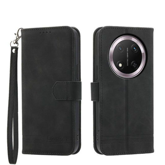 Dierfeng Dream Line TPU Hybrid PU Leather Phone Case, For Honor X9c Global / Magic7 Lite, For Honor 300 Pro / 300 Ultra, For Honor X60i, For Honor X6b, For Honor 200 Lite Global, For Honor 100 Pro, For Honor 100, For Honor 90 Pro 5G