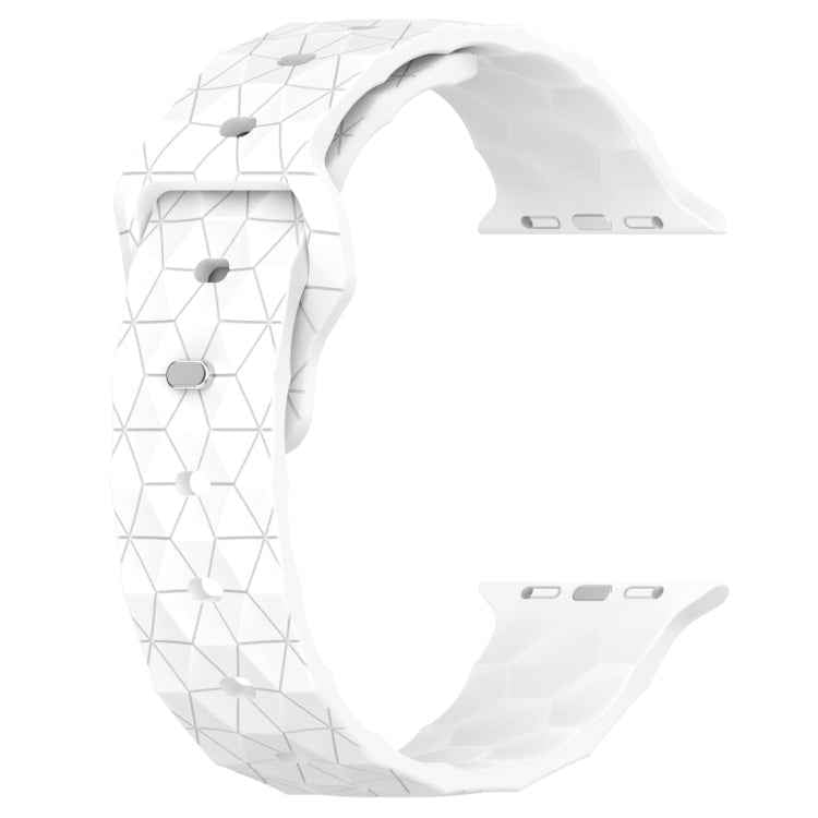 Football Texture Silicone Watch Band, For Apple Watch Ultra 2 49mm, For Apple Watch 9 45mm, For Apple Watch 9 41mm, For Apple Watch Ultra 49mm