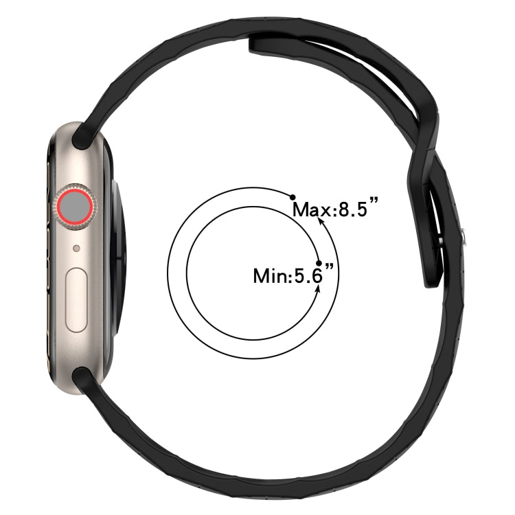 Football Texture Silicone Watch Band, For Apple Watch Ultra 2 49mm, For Apple Watch 9 45mm, For Apple Watch 9 41mm, For Apple Watch Ultra 49mm