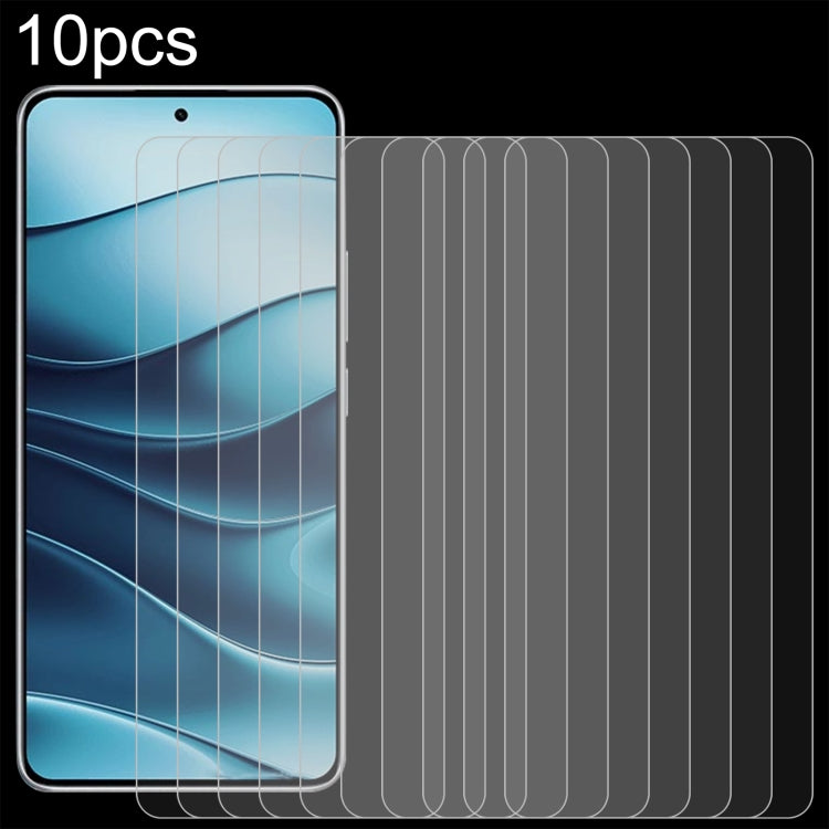 10pcs 0.26mm 9H 2.5D Tempered Glass Film, For Redmi Note 15 4G Global 164mm, For Redmi Note 15 Pro 4G Global 165.8mm, For Xiaomi Poco F8 Pro, For Redmi K90 Pro Max / Champion Edition, For Redmi K90, For Xiaomi 17 Pro Max, For Xiaomi 17 Pro, For Xiaomi ...