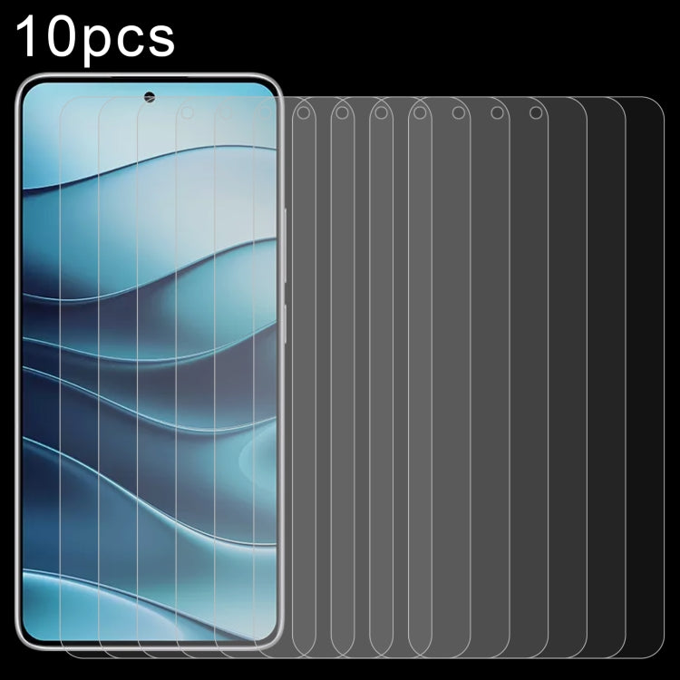 10pcs 0.26mm 9H 2.5D Tempered Glass Film, For Redmi Note 15 4G Global 164mm, For Redmi Note 15 Pro 4G Global 165.8mm, For Xiaomi Poco F8 Pro, For Redmi K90 Pro Max / Champion Edition, For Redmi K90, For Xiaomi 17 Pro Max, For Xiaomi 17 Pro, For Xiaomi ...