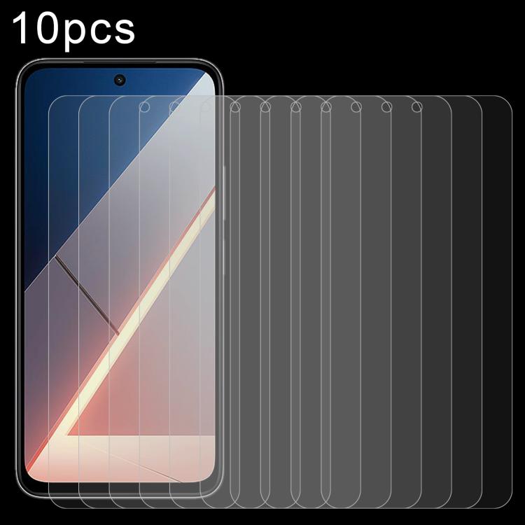 10pcs 0.26mm 9H 2.5D Tempered Glass Film, For Redmi Note 15 4G Global 164mm, For Redmi Note 15 Pro 4G Global 165.8mm, For Xiaomi Poco F8 Pro, For Redmi K90 Pro Max / Champion Edition, For Redmi K90, For Xiaomi 17 Pro Max, For Xiaomi 17 Pro, For Xiaomi ...