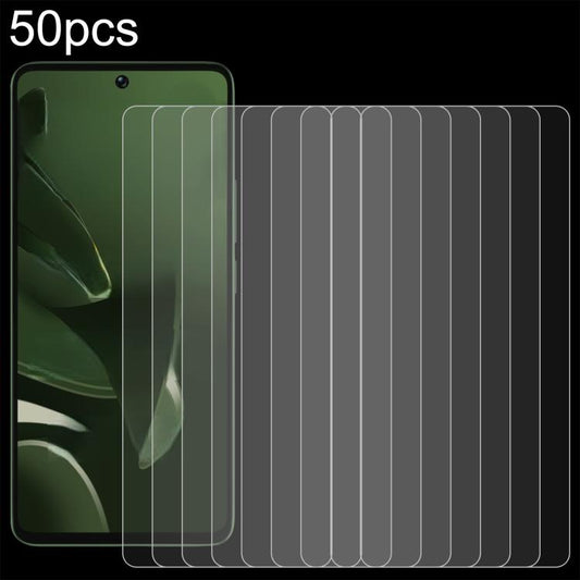 50pcs 0.26mm 9H 2.5D Tempered Glass Film, For Xiaomi Poco M7 Pro 5G, For Xiaomi Poco C75 5G, For Xiaomi Redmi K80 / K80 Pro, For Xiaomi Redmi Note 14 4G, For Xiaomi Redmi A4 5G, For Xiaomi Redmi 14R / A3 Pro, For Xiaomi Redmi Note 14 5G                ...