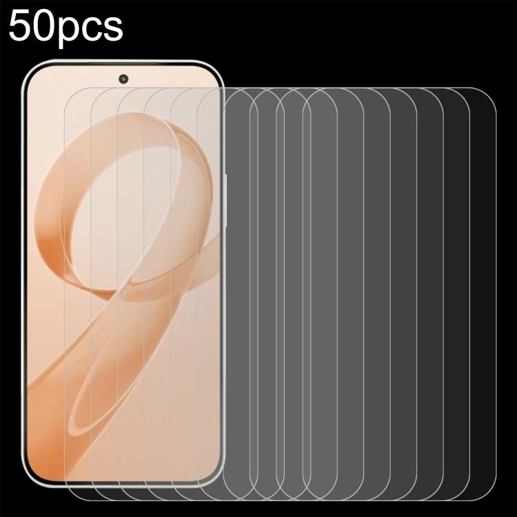 50pcs 0.26mm 9H 2.5D Tempered Glass Film, For Xiaomi Poco M8s 5G, For Xiaomi Poco C81 Pro 4G, For Redmi A7 Pro 171mm / Poco C85x 5G, For Redmi R70 5G / R70m 5G, For Xiaomi Poco C85x 5G, For Redmi Note 15 Special 5G, For Redmi 15a 5G, For Xiaomi 17T 5G ...
