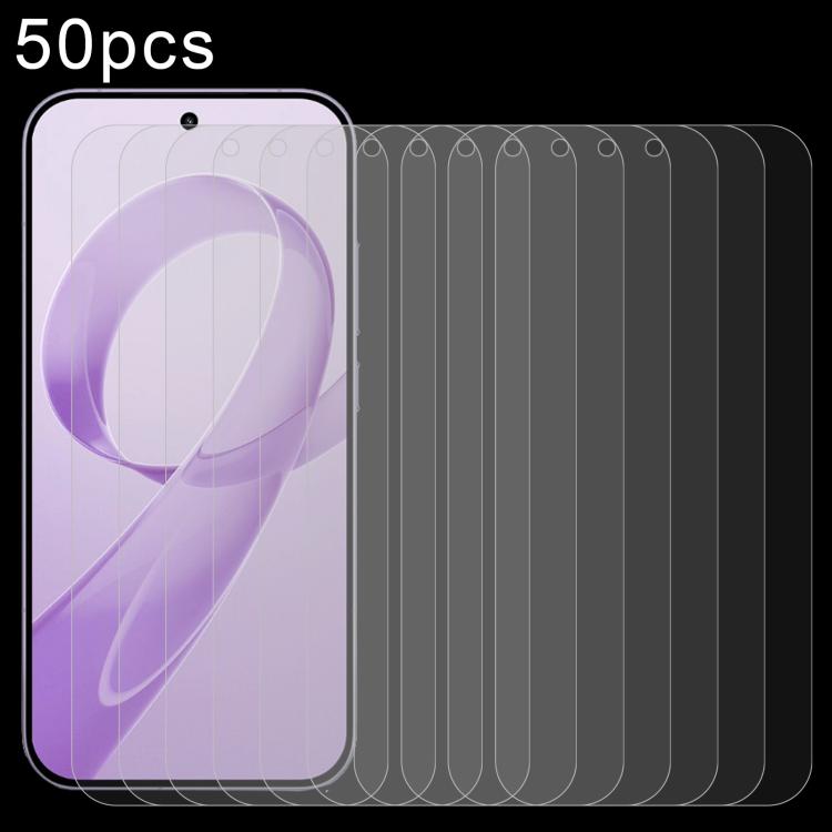 50pcs 0.26mm 9H 2.5D Tempered Glass Film, For Xiaomi Poco M8s 5G, For Xiaomi Poco C81 Pro 4G, For Redmi A7 Pro 171mm / Poco C85x 5G, For Redmi R70 5G / R70m 5G, For Xiaomi Poco C85x 5G, For Redmi Note 15 Special 5G, For Redmi 15a 5G, For Xiaomi 17T 5G ...