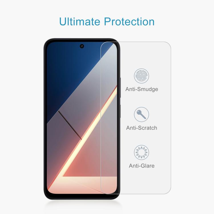 50pcs 0.26mm 9H 2.5D Tempered Glass Film, For Xiaomi Poco M8s 5G, For Xiaomi Poco C81 Pro 4G, For Redmi A7 Pro 171mm / Poco C85x 5G, For Redmi R70 5G / R70m 5G, For Xiaomi Poco C85x 5G, For Redmi Note 15 Special 5G, For Redmi 15a 5G, For Xiaomi 17T 5G ...