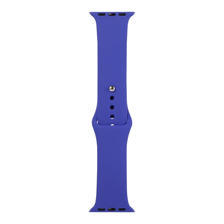 Silicone Watch Replacement Strap, Short Section (Female), For Apple Watch Series 8&7 41mm / SE 2&6&SE&5&4 40mm / 3&2&1 38mm