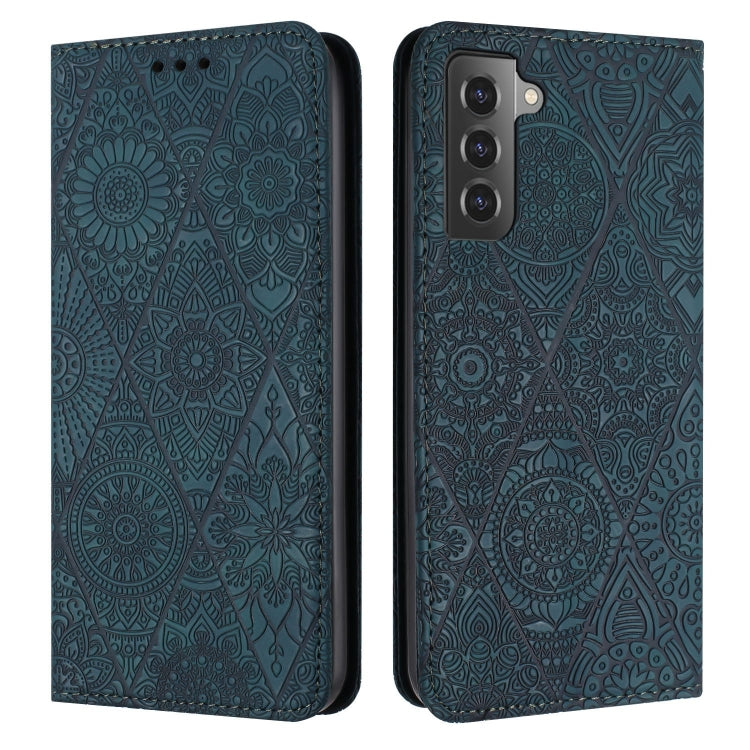 Ethnic Embossed Adsorption Leather Phone Case, For Samsung Galaxy S23 5G, For Samsung Galaxy S23 Ultra 5G, For Samsung Galaxy S22 5G, For Samsung Galaxy S22+ 5G, For Samsung Galaxy S22 Ultra 5G, For Samsung Galaxy S21 5G, For Samsung Galaxy S21+ 5G    ...