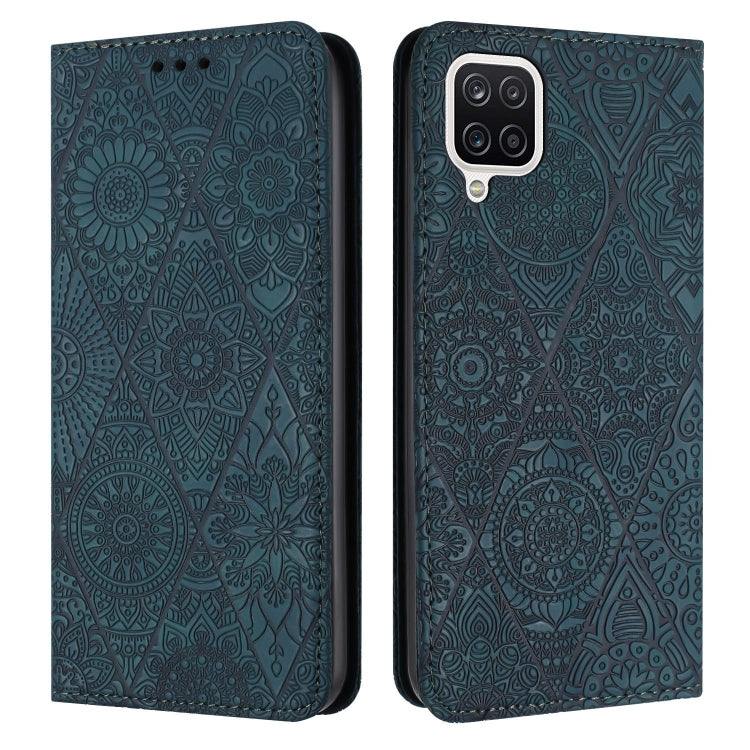 Ethnic Embossed Adsorption Leather Phone Case, For Samsung Galaxy S20, For Samsung Galaxy S20+, For Samsung Galaxy S20 FE, For Samsung Galaxy S20 Ultra, For Samsung Galaxy A02s 166mm, For Samsung Galaxy A03s 166mm, For Samsung Galaxy A12 5G            ...