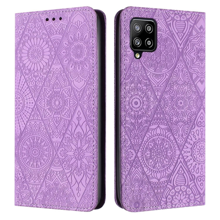 Ethnic Embossed Adsorption Leather Phone Case, For Samsung Galaxy A42 5G, For Samsung Galaxy A52 4G/5G, For Samsung Galaxy A53 5G, For Samsung Galaxy A54 5G, For Samsung Galaxy A72 4G/5G, For Samsung Galaxy A73 5G, For Samsung Galaxy S10               ...