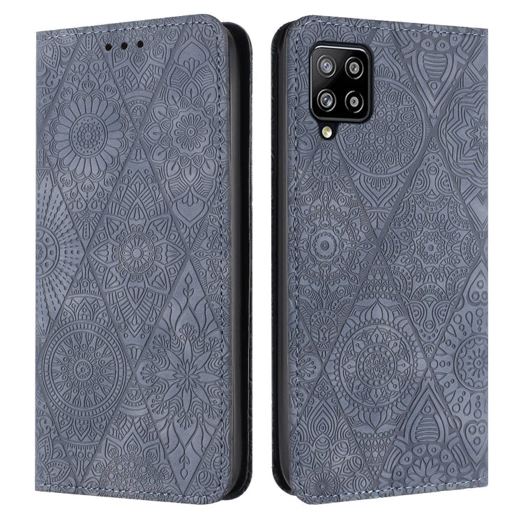 Ethnic Embossed Adsorption Leather Phone Case, For Samsung Galaxy A42 5G, For Samsung Galaxy A52 4G/5G, For Samsung Galaxy A53 5G, For Samsung Galaxy A54 5G, For Samsung Galaxy A72 4G/5G, For Samsung Galaxy A73 5G, For Samsung Galaxy S10               ...