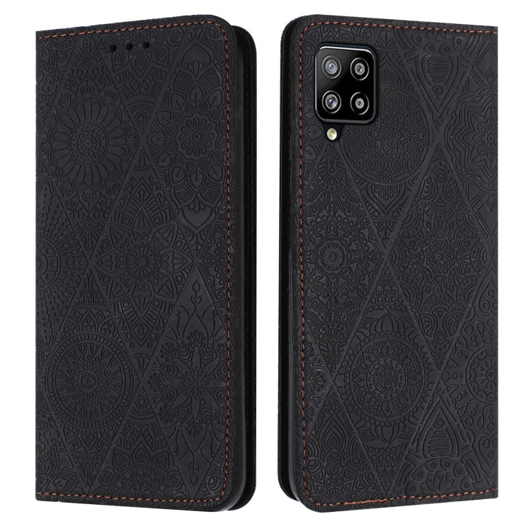 Ethnic Embossed Adsorption Leather Phone Case, For Samsung Galaxy A42 5G, For Samsung Galaxy A52 4G/5G, For Samsung Galaxy A53 5G, For Samsung Galaxy A54 5G, For Samsung Galaxy A72 4G/5G, For Samsung Galaxy A73 5G, For Samsung Galaxy S10               ...