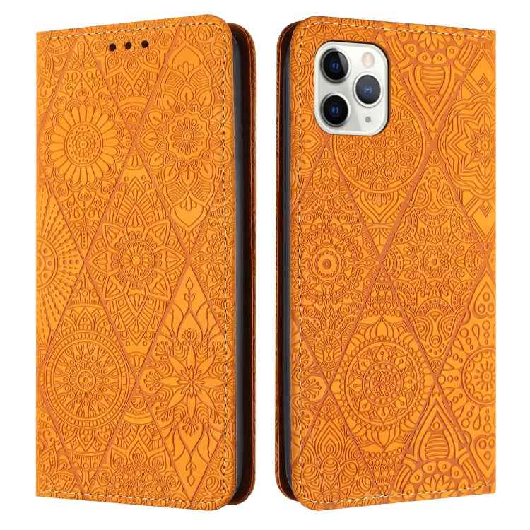 Ethnic Embossed Adsorption Leather Phone Case
