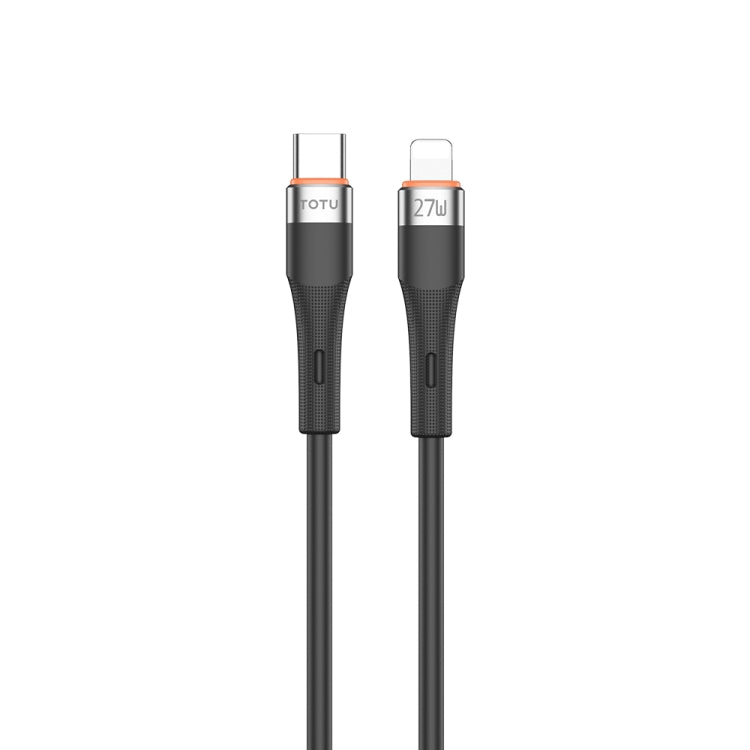 TOTU CB-2 Series USB-C / Type-C to 8 Pin Aluminum Alloy Skin Feel Charging Data Cable, 1m