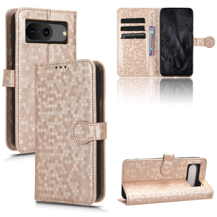 Honeycomb Dot Texture Leather Phone Case, For Google Pixel 8 Pro, For Google Pixel 8