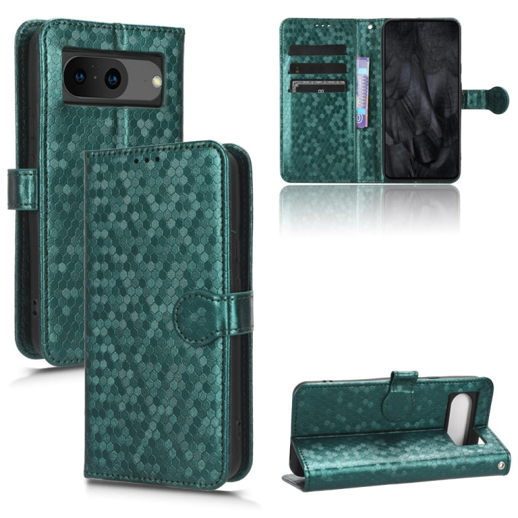 Honeycomb Dot Texture Leather Phone Case, For Google Pixel 8 Pro, For Google Pixel 8