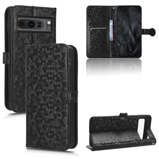 Honeycomb Dot Texture Leather Phone Case, For Google Pixel 8 Pro, For Google Pixel 8