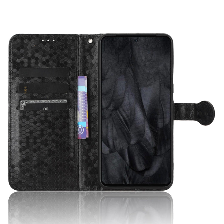 Honeycomb Dot Texture Leather Phone Case, For Google Pixel 8 Pro, For Google Pixel 8