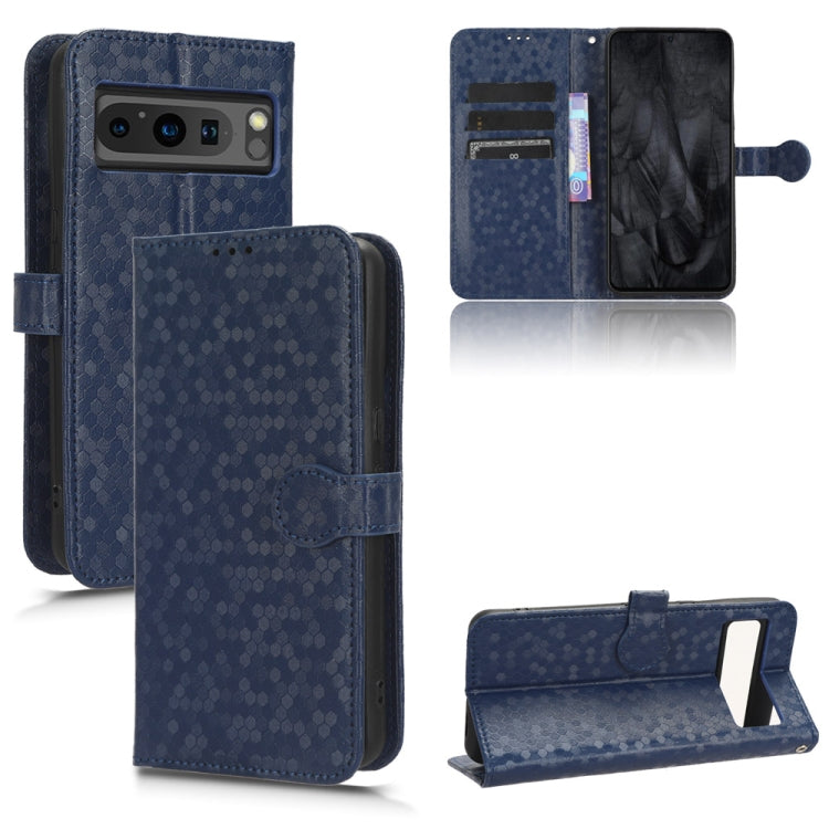 Honeycomb Dot Texture Leather Phone Case, For Google Pixel 8 Pro, For Google Pixel 8