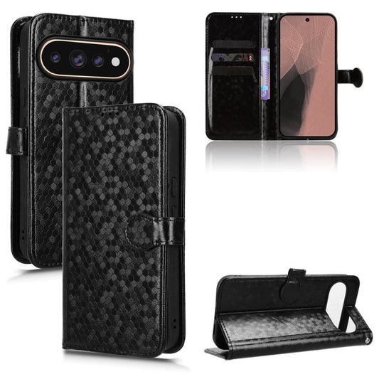 Honeycomb Dot Texture Leather Phone Case, For Google Pixel 11 Pro XL, For Google Pixel 11 / 11 Pro, For Google Pixel 10 Pro XL, For Google Pixel 10 / 10 Pro, For Google Pixel 9a, For Google Pixel 9 Pro XL, For Google Pixel 9 Pro, For Google Pixel 9    ...