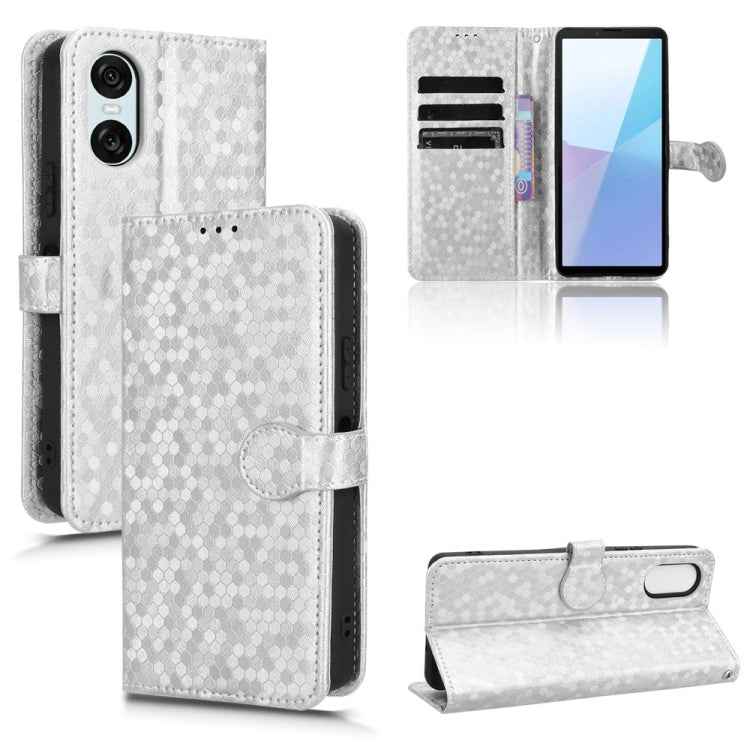 Honeycomb Dot Texture Leather Phone Case, For Sony Xperia 10 VII, For Sony Xperia 1 VII, For Sony Xperia 10 VI, For Sony Xperia 1 VI, For Sony Xperia 1 V, For Sony Xperia 10 V