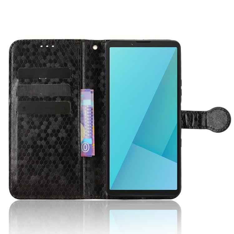 Honeycomb Dot Texture Leather Phone Case, For Sony Xperia 10 VII, For Sony Xperia 1 VII, For Sony Xperia 10 VI, For Sony Xperia 1 VI, For Sony Xperia 1 V, For Sony Xperia 10 V