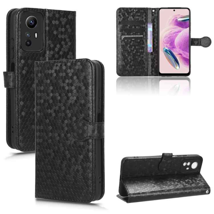 Honeycomb Dot Texture Leather Phone Case, For Xiaomi Redmi 13C / Poco C65, For Xiaomi 14 Pro, For Xiaomi Redmi Note 13 Pro+ 5G, For Xiaomi Redmi K70 5G / K70 Pro 5G, For Xiaomi Redmi Note 12S 4G, For Xiaomi 13 Ultra