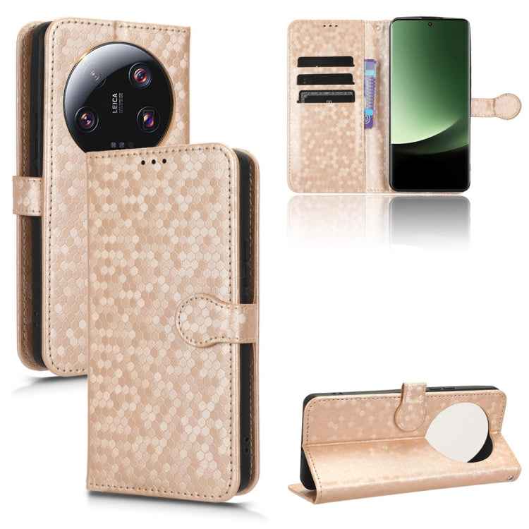 Honeycomb Dot Texture Leather Phone Case, For Xiaomi Redmi 13C / Poco C65, For Xiaomi 14 Pro, For Xiaomi Redmi Note 13 Pro+ 5G, For Xiaomi Redmi K70 5G / K70 Pro 5G, For Xiaomi Redmi Note 12S 4G, For Xiaomi 13 Ultra