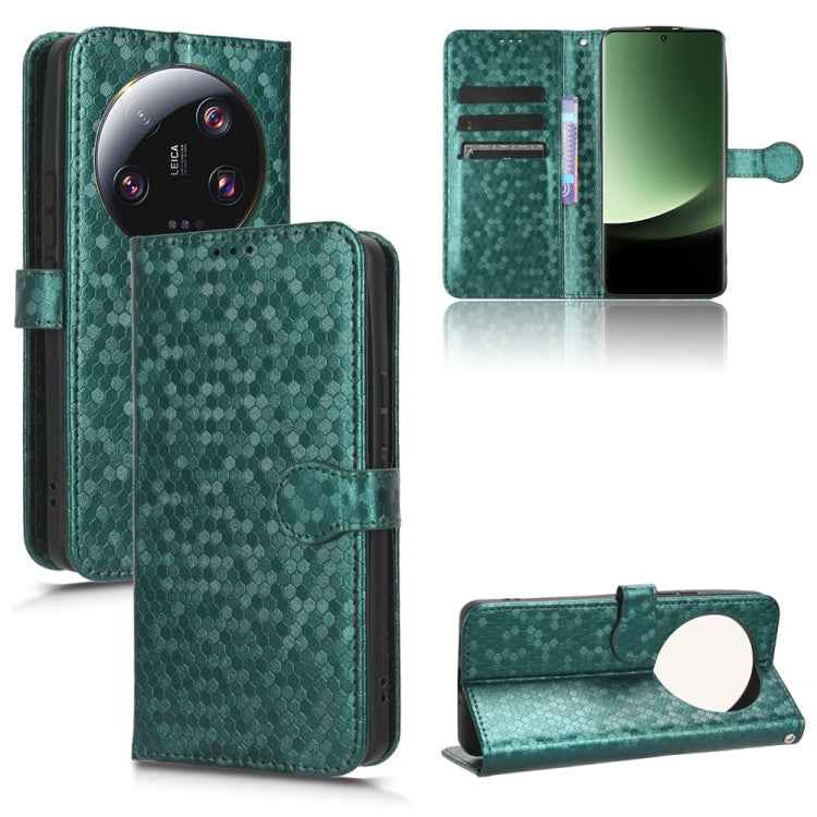 Honeycomb Dot Texture Leather Phone Case, For Xiaomi Redmi 13C / Poco C65, For Xiaomi 14 Pro, For Xiaomi Redmi Note 13 Pro+ 5G, For Xiaomi Redmi K70 5G / K70 Pro 5G, For Xiaomi Redmi Note 12S 4G, For Xiaomi 13 Ultra