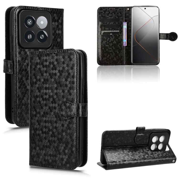 Honeycomb Dot Texture Leather Phone Case, For Xiaomi Redmi 13C / Poco C65, For Xiaomi 14 Pro, For Xiaomi Redmi Note 13 Pro+ 5G, For Xiaomi Redmi K70 5G / K70 Pro 5G, For Xiaomi Redmi Note 12S 4G, For Xiaomi 13 Ultra