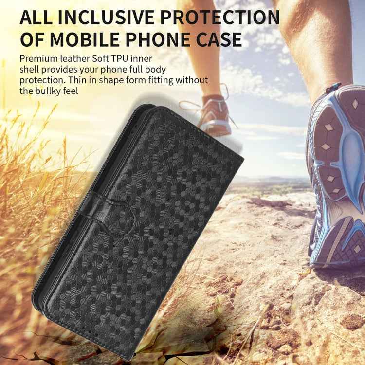 Honeycomb Dot Texture Leather Phone Case, For Xiaomi Redmi 13C / Poco C65, For Xiaomi 14 Pro, For Xiaomi Redmi Note 13 Pro+ 5G, For Xiaomi Redmi K70 5G / K70 Pro 5G, For Xiaomi Redmi Note 12S 4G, For Xiaomi 13 Ultra