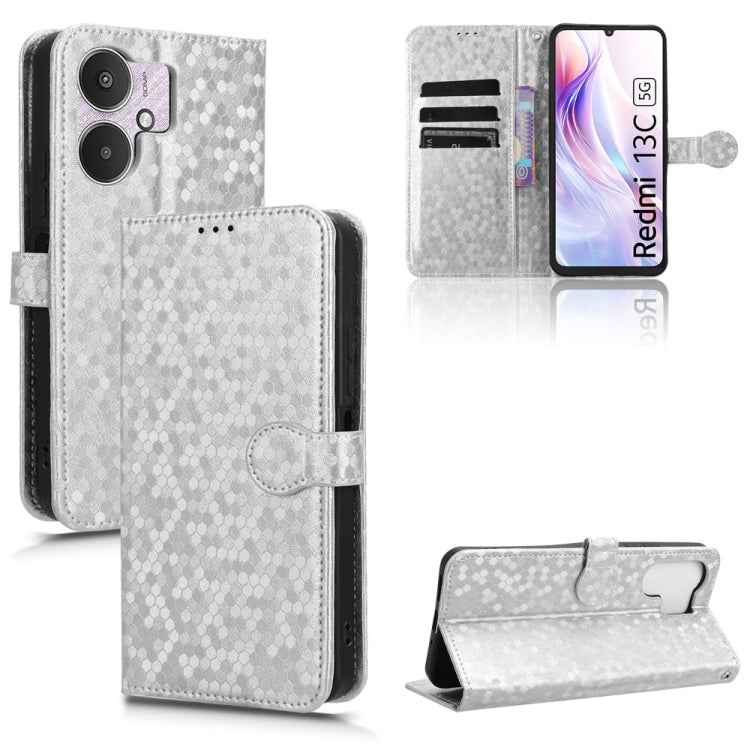 Honeycomb Dot Texture Leather Phone Case, For Xiaomi Poco F6 /Redmi Turbo 3, For Xiaomi Civi 4 Pro, For Xiaomi Poco M6 Pro 4G, For Xiaomi Redmi A3, For Xiaomi Redmi Note 13 Pro 4G Global, For Xiaomi Redmi Note 13 4G, For Xiaomi Redmi 13C 5G / 4G�������...
