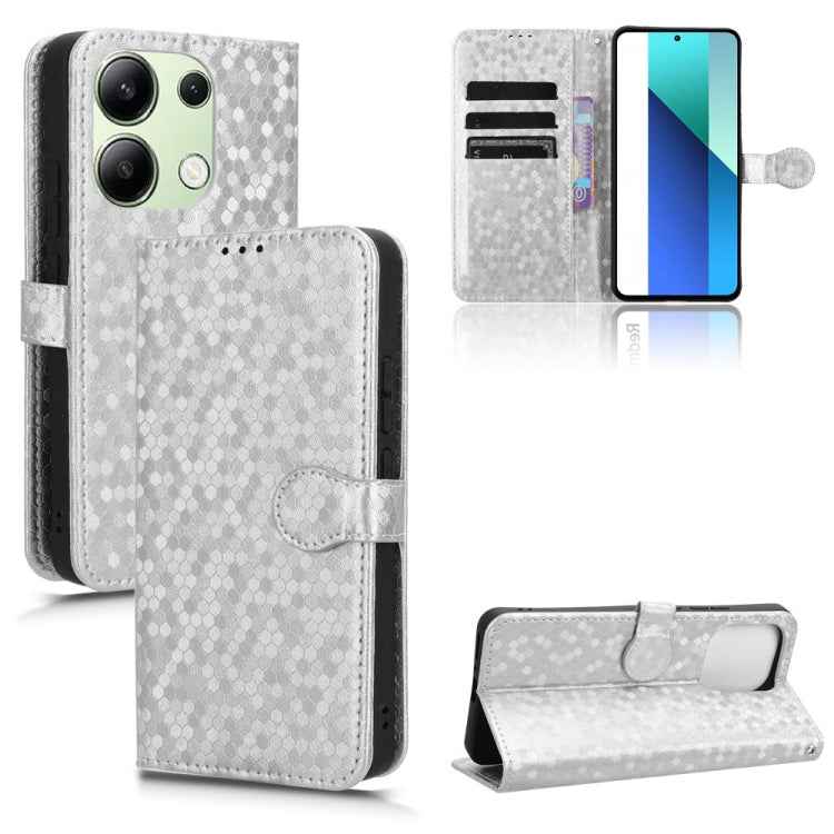 Honeycomb Dot Texture Leather Phone Case, For Xiaomi Poco F6 /Redmi Turbo 3, For Xiaomi Civi 4 Pro, For Xiaomi Poco M6 Pro 4G, For Xiaomi Redmi A3, For Xiaomi Redmi Note 13 Pro 4G Global, For Xiaomi Redmi Note 13 4G, For Xiaomi Redmi 13C 5G / 4G�������...