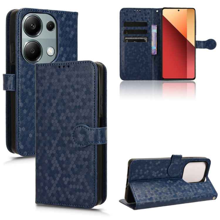 Honeycomb Dot Texture Leather Phone Case, For Xiaomi Poco F6 /Redmi Turbo 3, For Xiaomi Civi 4 Pro, For Xiaomi Poco M6 Pro 4G, For Xiaomi Redmi A3, For Xiaomi Redmi Note 13 Pro 4G Global, For Xiaomi Redmi Note 13 4G, For Xiaomi Redmi 13C 5G / 4G�������...
