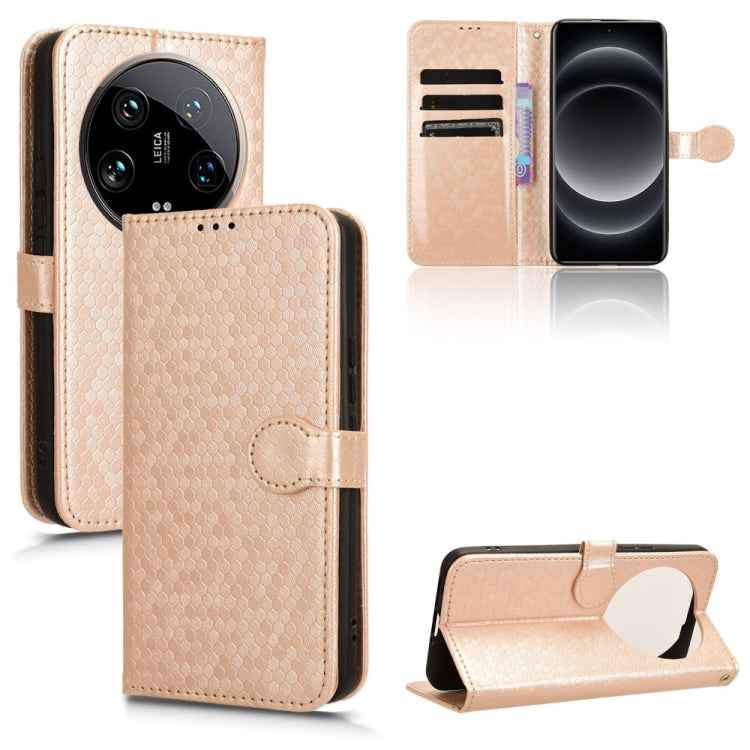 Honeycomb Dot Texture Leather Phone Case, For Xiaomi Poco F6 /Redmi Turbo 3, For Xiaomi Civi 4 Pro, For Xiaomi Poco M6 Pro 4G, For Xiaomi Redmi A3, For Xiaomi Redmi Note 13 Pro 4G Global, For Xiaomi Redmi Note 13 4G, For Xiaomi Redmi 13C 5G / 4G�������...