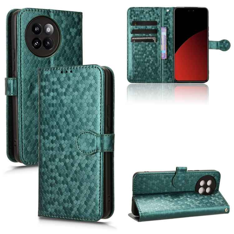 Honeycomb Dot Texture Leather Phone Case, For Xiaomi Poco F6 /Redmi Turbo 3, For Xiaomi Civi 4 Pro, For Xiaomi Poco M6 Pro 4G, For Xiaomi Redmi A3, For Xiaomi Redmi Note 13 Pro 4G Global, For Xiaomi Redmi Note 13 4G, For Xiaomi Redmi 13C 5G / 4G�������...