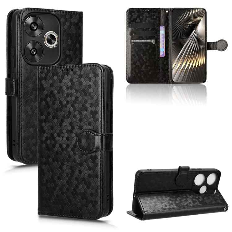 Honeycomb Dot Texture Leather Phone Case, For Xiaomi Poco F6 /Redmi Turbo 3, For Xiaomi Civi 4 Pro, For Xiaomi Poco M6 Pro 4G, For Xiaomi Redmi A3, For Xiaomi Redmi Note 13 Pro 4G Global, For Xiaomi Redmi Note 13 4G, For Xiaomi Redmi 13C 5G / 4G�������...