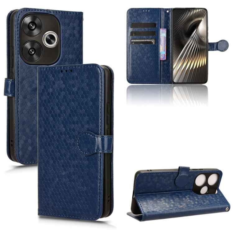 Honeycomb Dot Texture Leather Phone Case, For Xiaomi Poco F6 /Redmi Turbo 3, For Xiaomi Civi 4 Pro, For Xiaomi Poco M6 Pro 4G, For Xiaomi Redmi A3, For Xiaomi Redmi Note 13 Pro 4G Global, For Xiaomi Redmi Note 13 4G, For Xiaomi Redmi 13C 5G / 4G�������...