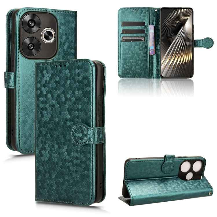 Honeycomb Dot Texture Leather Phone Case, For Xiaomi Poco F6 /Redmi Turbo 3, For Xiaomi Civi 4 Pro, For Xiaomi Poco M6 Pro 4G, For Xiaomi Redmi A3, For Xiaomi Redmi Note 13 Pro 4G Global, For Xiaomi Redmi Note 13 4G, For Xiaomi Redmi 13C 5G / 4G�������...
