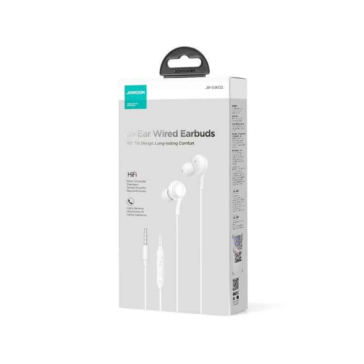 JOYRO0M JR-EW02 3.5mm In-Ear Wired Earphone, Length: 1.2m