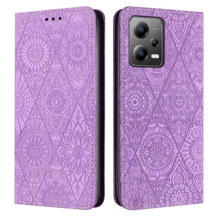 Ethnic Embossed Adsorption Leather Phone Case, For Xiaomi Redmi 13 4G, For Xiaomi Redmi Note 13 5G, For Xiaomi Redmi 13C, For Xiaomi Redmi Note 13 Pro 5G, For Redmi Note 12 Pro 4G, For Redmi Note 12 4G Global, For Redmi Note 12 Pro 5G Global�����������...