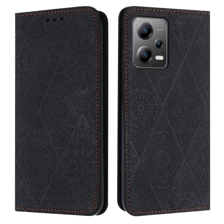 Ethnic Embossed Adsorption Leather Phone Case, For Xiaomi Redmi 13 4G, For Xiaomi Redmi Note 13 5G, For Xiaomi Redmi 13C, For Xiaomi Redmi Note 13 Pro 5G, For Redmi Note 12 Pro 4G, For Redmi Note 12 4G Global, For Redmi Note 12 Pro 5G Global�����������...