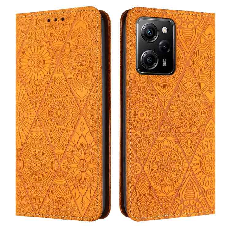 Ethnic Embossed Adsorption Leather Phone Case, For Xiaomi Redmi 13 4G, For Xiaomi Redmi Note 13 5G, For Xiaomi Redmi 13C, For Xiaomi Redmi Note 13 Pro 5G, For Redmi Note 12 Pro 4G, For Redmi Note 12 4G Global, For Redmi Note 12 Pro 5G Global�����������...