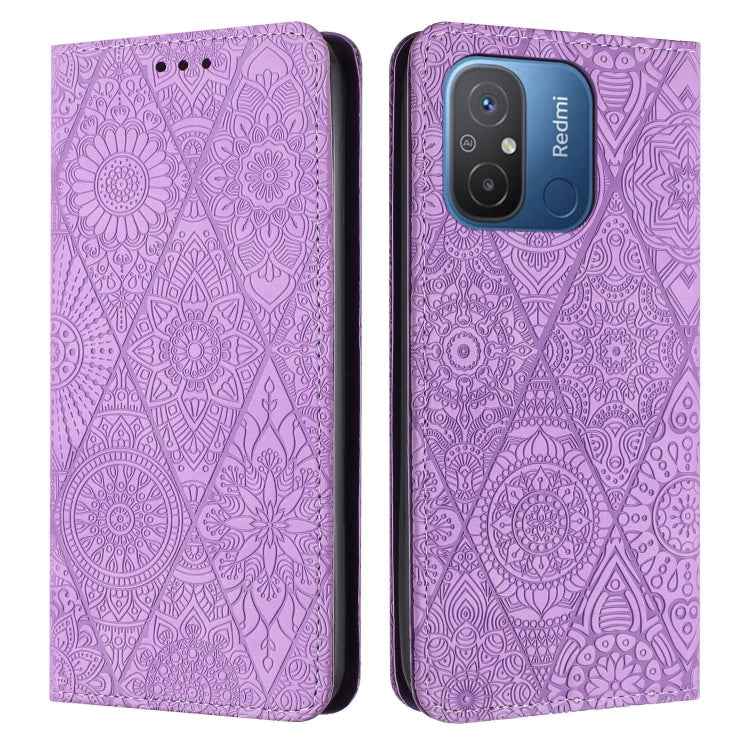 Ethnic Embossed Adsorption Leather Phone Case, For Xiaomi Redmi 13 4G, For Xiaomi Redmi Note 13 5G, For Xiaomi Redmi 13C, For Xiaomi Redmi Note 13 Pro 5G, For Redmi Note 12 Pro 4G, For Redmi Note 12 4G Global, For Redmi Note 12 Pro 5G Global�����������...