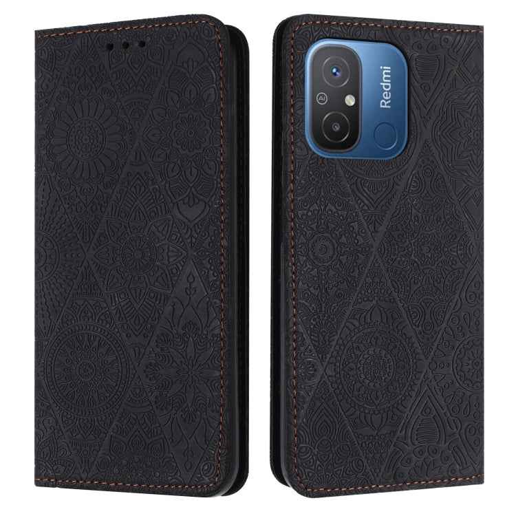 Ethnic Embossed Adsorption Leather Phone Case, For Xiaomi Redmi 13 4G, For Xiaomi Redmi Note 13 5G, For Xiaomi Redmi 13C, For Xiaomi Redmi Note 13 Pro 5G, For Redmi Note 12 Pro 4G, For Redmi Note 12 4G Global, For Redmi Note 12 Pro 5G Global�����������...