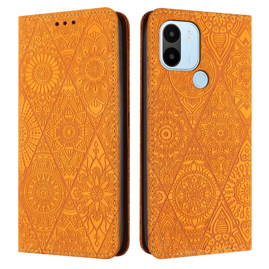 Ethnic Embossed Adsorption Leather Phone Case