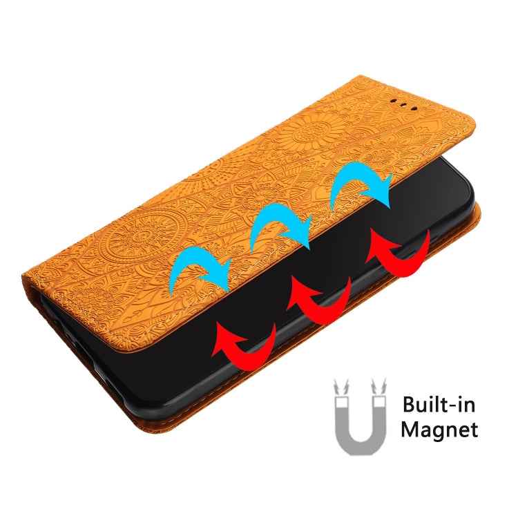 Ethnic Embossed Adsorption Leather Phone Case, For Redmi Note 8T, For Redmi Note 8, For Redmi Note 8 Pro, For Redmi Note 7 / 7 Pro