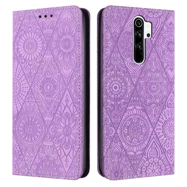 Ethnic Embossed Adsorption Leather Phone Case, For Redmi Note 8T, For Redmi Note 8, For Redmi Note 8 Pro, For Redmi Note 7 / 7 Pro