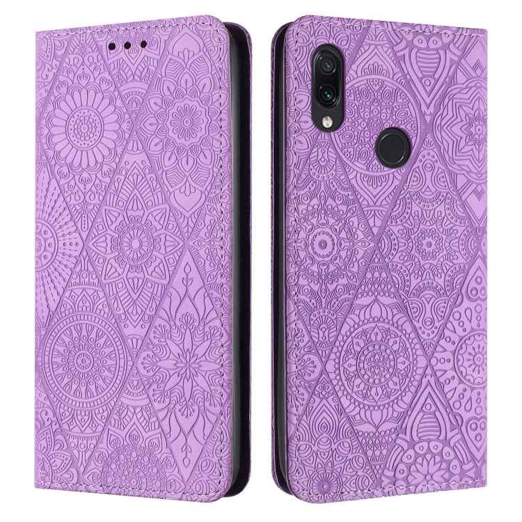 Ethnic Embossed Adsorption Leather Phone Case, For Redmi Note 8T, For Redmi Note 8, For Redmi Note 8 Pro, For Redmi Note 7 / 7 Pro