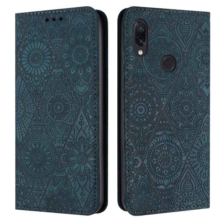 Ethnic Embossed Adsorption Leather Phone Case, For Redmi Note 8T, For Redmi Note 8, For Redmi Note 8 Pro, For Redmi Note 7 / 7 Pro